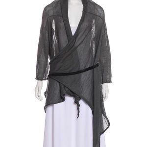 Area Di Barbara Bologna belted knit cardigan